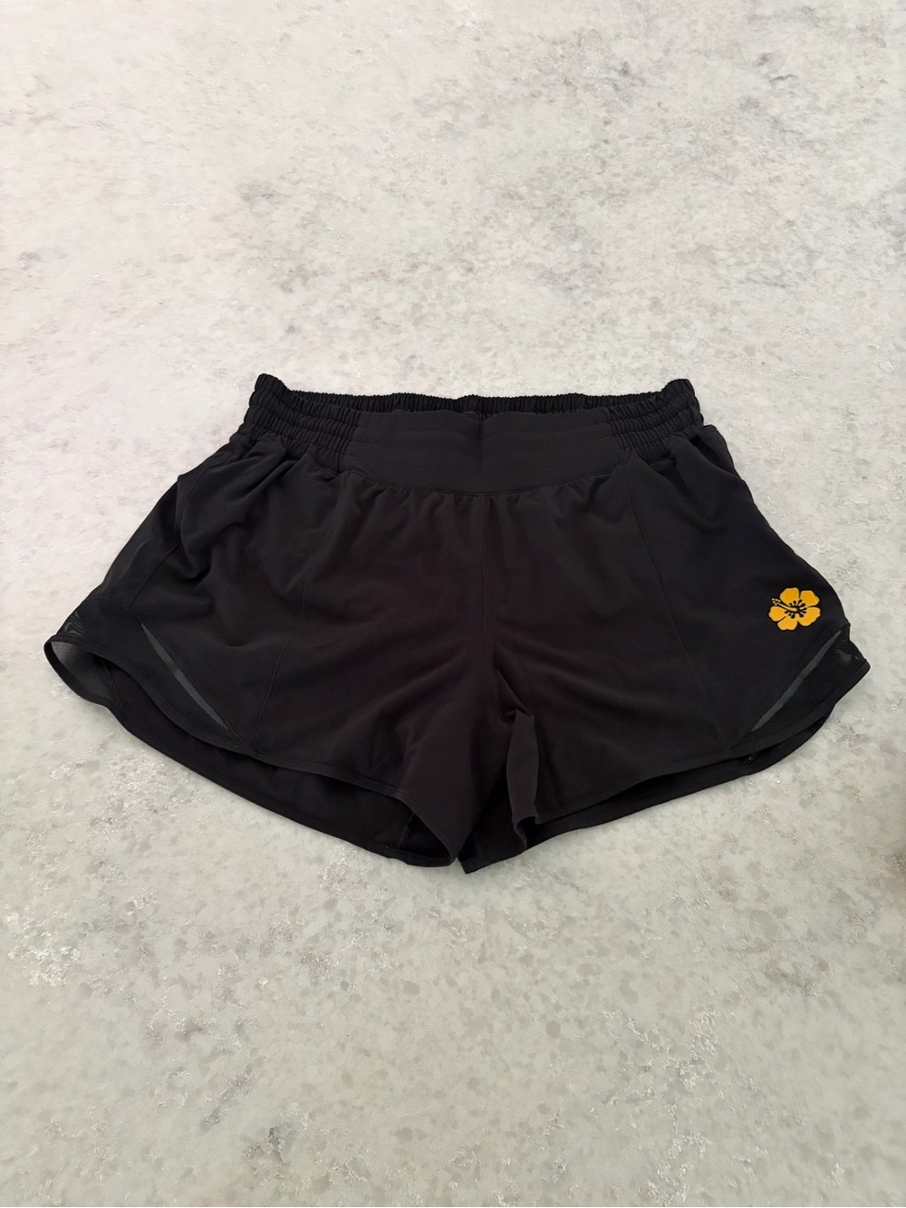 Lululemon Hawaii Hibiscus Flower Hotty Hot Shorts - Size 10 Rare